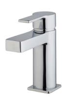 Sanifun wastafelmengkraan Ric Chroom + afvoerplug, Nieuw, Kraan