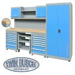 Complete Werkbank met laden kasten opberg kast dubbelwandig, Ophalen of Verzenden, Nieuw