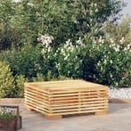 vidaXL Tuintafel 69,5x69,5x31 cm massief teakhout, Tuin en Terras, Verzenden, Nieuw