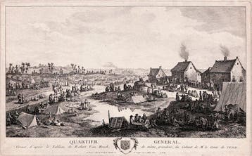 Robert Van Hoeck (1622-1668) - Head Quarter during the, Antiek en Kunst