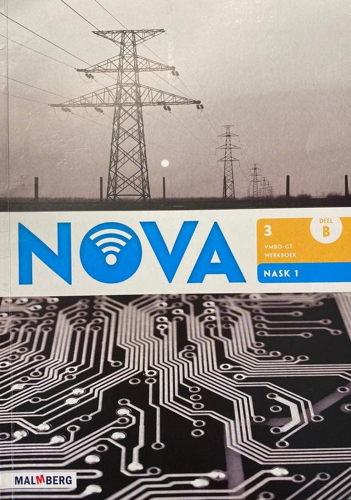 NOVA NASK 1 VMBO-GT Werkboek deel 3B 9789034587565, Livres, Livres scolaires, Envoi