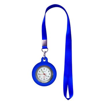 Fako - Verpleegstershorloge Met Keycord - Ketting - 90cm -, Verzenden, Nieuw