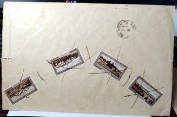 België 1937/1956 - België 1937-1956 Postgeschiedenis Lot (7)