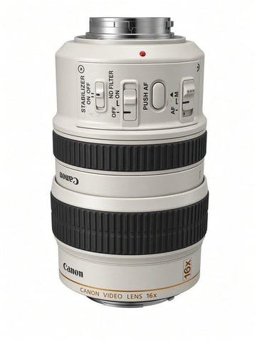 Canon VIDEO LENS 16X ZOOM XL 5.5-88mm Digitale videocamera