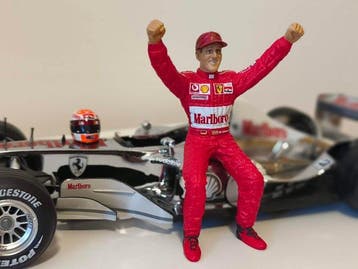 Hot Wheels 1:18 - Modelauto - Ferrari F2003-GA