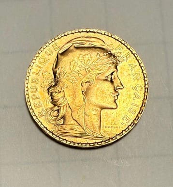 France. 20 Francs 1905 Marianne