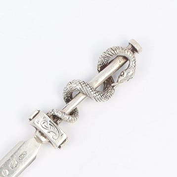 NO RESERVE - La Niki - Briefopener - Zilver