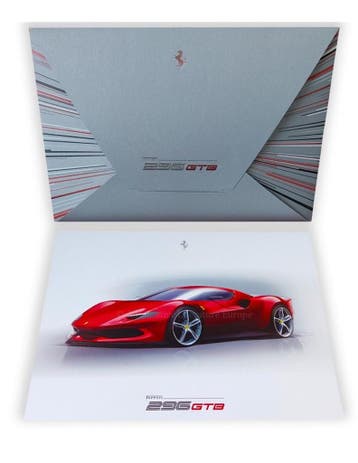 2022 FERRARI 296 GTB LITHOGRAFIE, Ophalen of Verzenden, Nieuw