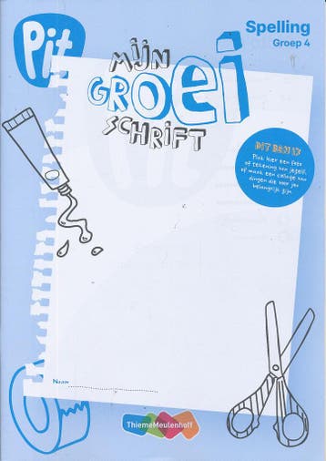 Pit Spelling Mijn groei schrift groep 4 (per stuk), Boeken, Verzenden, Nieuw