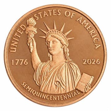 Verenigde Staten. 10 x 2026 1 oz America 250 Series – Statue