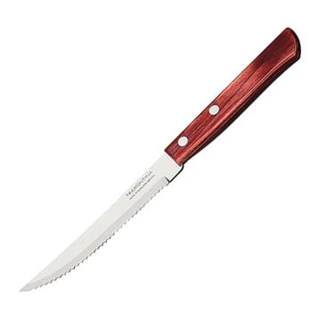 Steakmes | RVS/Hout | Per Stuk | Lengte 210mm Tramontina, Verzenden, Nieuw in verpakking
