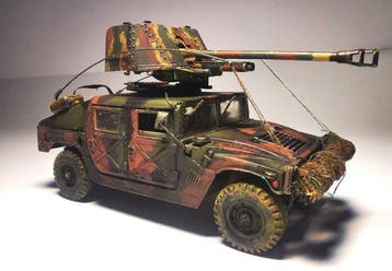 Tamiya 1:35 - Model militair voertuig - M1025 Humvee with, Nieuw