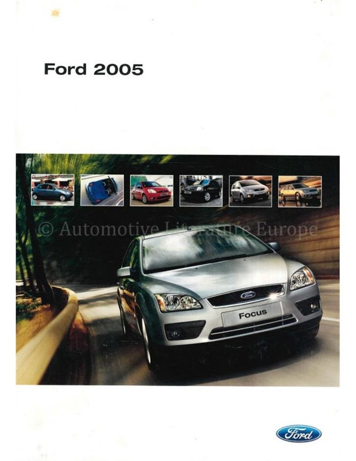 2005 FORD PROGRAMMA BROCHURE NEDERLANDS, Boeken, Auto's | Folders en Tijdschriften