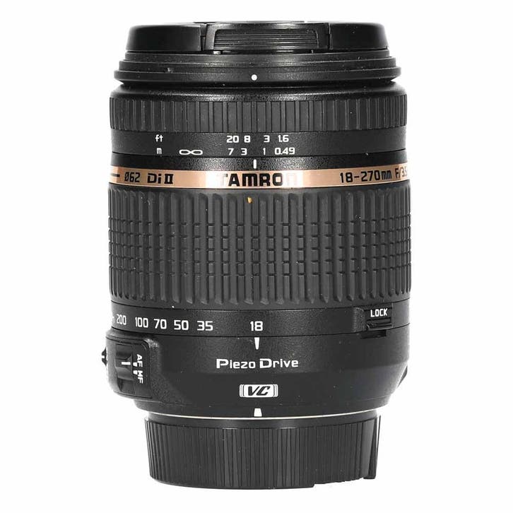 Tamron 18-270mm f/3.5-6.3 Di II VC PZD (Nikon) met garantie, Audio, Tv en Foto, Foto | Lenzen en Objectieven, Gebruikt, Ophalen of Verzenden