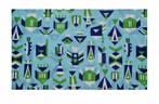Haarband Multifunctioneel 45x25cm - Vissen Patroon - Blauw, Nieuw