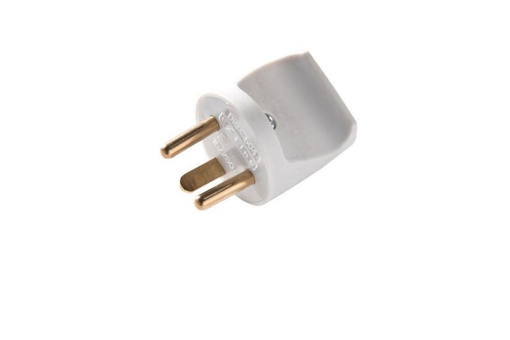 Martin Kaiser 16 Amp Danish Plug With Earthing Contact Grey, Doe-het-zelf en Bouw, Elektriciteit en Kabels, Verzenden