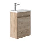 SALE - Elin 40 - Licht eiken - Toiletmeubel -, Doe-het-zelf en Bouw, Ophalen of Verzenden, Nieuw