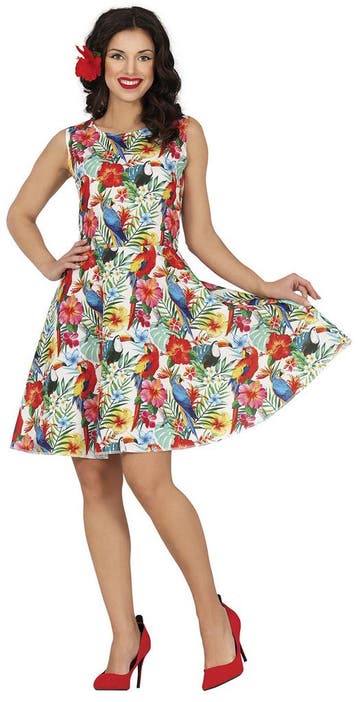 Hawaii Jurk Dames, Kleding | Dames, Verzenden, Nieuw