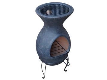 Sol-y-Yo Barbecue terrashaard Acapulco grijs ø46/100 cm, Verzenden, Nieuw