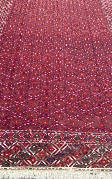 Turkmen Kelim - non utilisé - Tapis - 390 cm - 208 cm