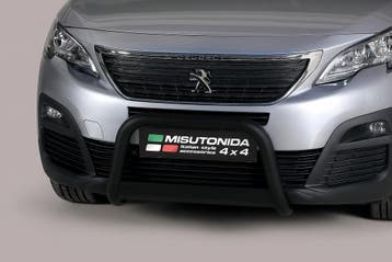Pushbar | geschikt voor Peugeot | Rifter 18- 5d mpv. | zwart, Verzenden