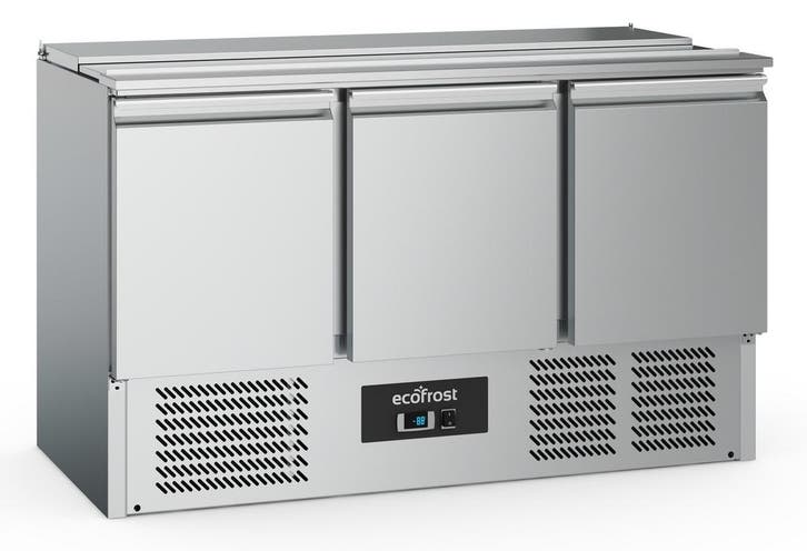 Saladette | 368L | 3 Deuren (1/1 GN) | Boven 4x 1/1 GN |, Articles professionnels, Horeca | Équipement de cuisine, Envoi
