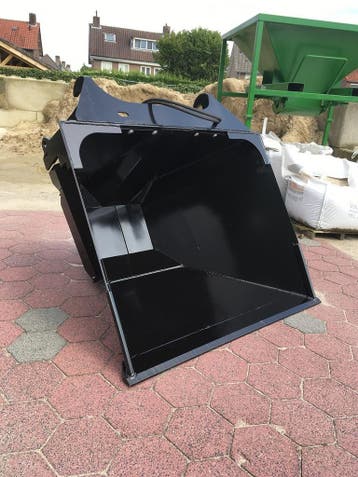 Big Bag vuller, Big Bag vulbak, Bigbag filler 1m3 wiellader, Grondbewerking