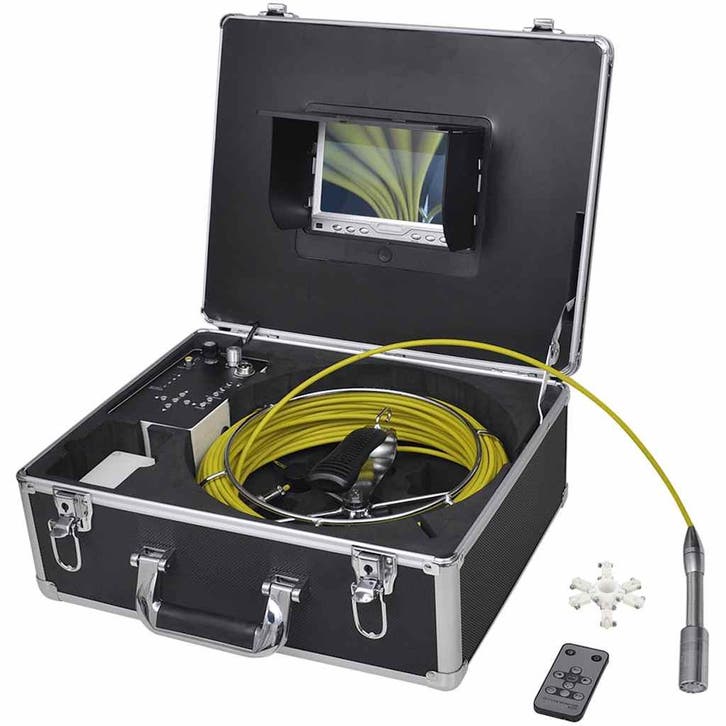 vidaXL Leidinginspectiecamera 30 m met DVR-schakelkast, Bricolage & Construction, Outillage | Outillage à main, Envoi