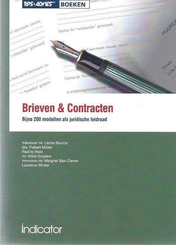 Brieven & Contracten 9789077305522 M. Bax, Verzenden, Gelezen, M. Bax