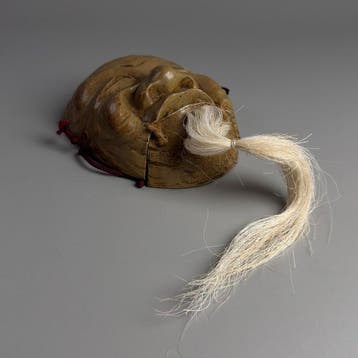 Mask - Aardewerk, Okina Noh-masker (Zonder minimumprijs)