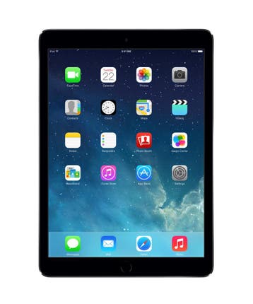 Apple iPad Air 128GB zwart WiFi (4G) + garantie, Ophalen of Verzenden, Nieuw