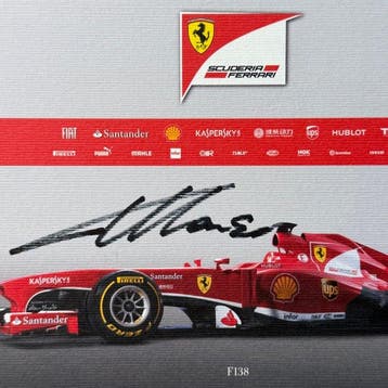 Ferrari - Formula 1 - Fernando Alonso - 2013 - Fankaart