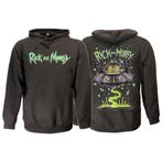 Rick and Morty Sweater Spacecruiser Pullover Hoodie Donkergr, Kleding | Heren, Nieuw