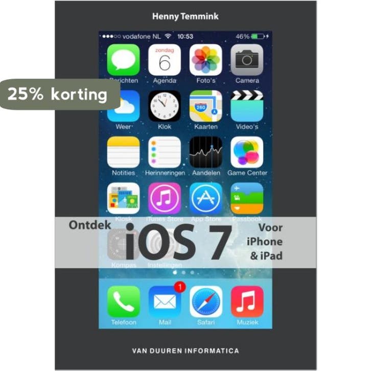 Ontdek iOS 7 / Ontdek! 9789059406643 Henny Temmink, Boeken, Informatica en Computer, Zo goed als nieuw, Verzenden