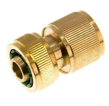 Connecteur de tuyau en laiton style GARDENA 13 mm (1/2), Verzenden, Nieuw