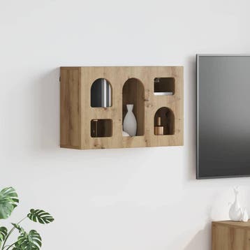 vidaXL Hangkast ELST Artisanaal eiken 60 x 20 x 40 cm, Verzenden