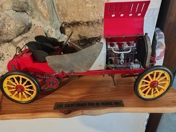 Pocher 1:8 - Modelauto - Fiat 130 HP Grand Prix de France, Nieuw