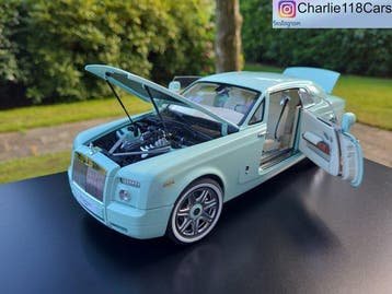 Kyosho 1:18 - Voiture miniature - Rolls-Royce Phantom Coupé