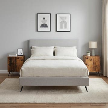 vidaXL Nachtkastje 2 st Oud hout 43 x 34,5 x 50 cm Bewerkt, Verzenden, Nieuw