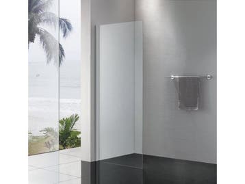 Veiling - Alterna zijwand v/schuifdeur 100x200cm chroom-held