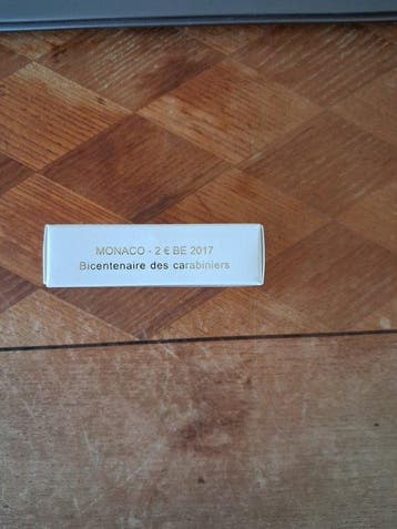 Monaco. 2 Euro 2017 Carabiniers Proof