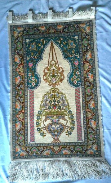 Hereke - Tapijt - 76 cm - 49 cm, Nieuw