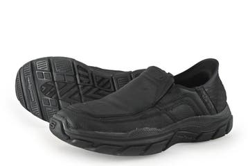 Skechers Instappers in maat 44 Zwart, Kleding | Heren, Schoenen, Verzenden, Zwart, Overige typen, Skechers