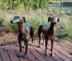 Beeldje - A pair of greyhounds (2) - IJzer, Antiek en Kunst