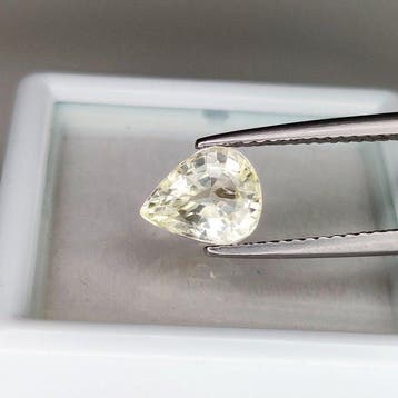 Zonder minimumprijs - 1 pcs Geel Saffier - 1.54 ct -