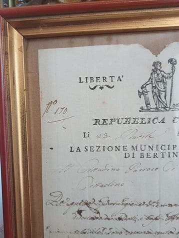 Polizia municipale - Repubblica Cisalpina - La Sezione