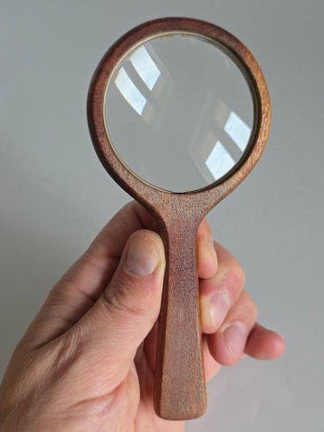 Loupe - Elegancka Lupa Biurkowa - 1960-1970 - Denemarken -