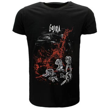 Gojira Eiffel Falls T-Shirt - Officiële Merchandise, Nieuw