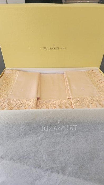 Drap de lit - 290 cm - 270 cm, Antiquités & Art, Tapis & Textile