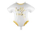 Helium Ballon Romper Hello Baby Leeg 45cm, Verzenden, Nieuw